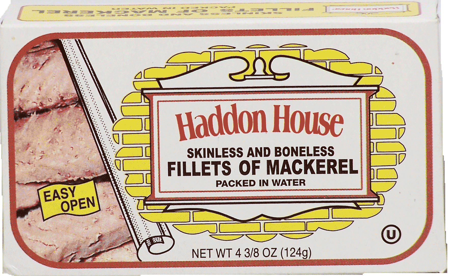 Haddon House  skinless and boneless fillets of mackerel packed in water Full-Size Picture